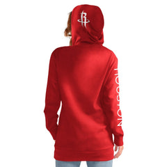 Houston Rockets G-III 4Her by Carl Banks Women's Base Coach Pullover Hoodie Red