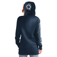 LA Clippers G-III 4Her by Carl Banks Women's Base Coach Pullover Hoodie Navy outlet