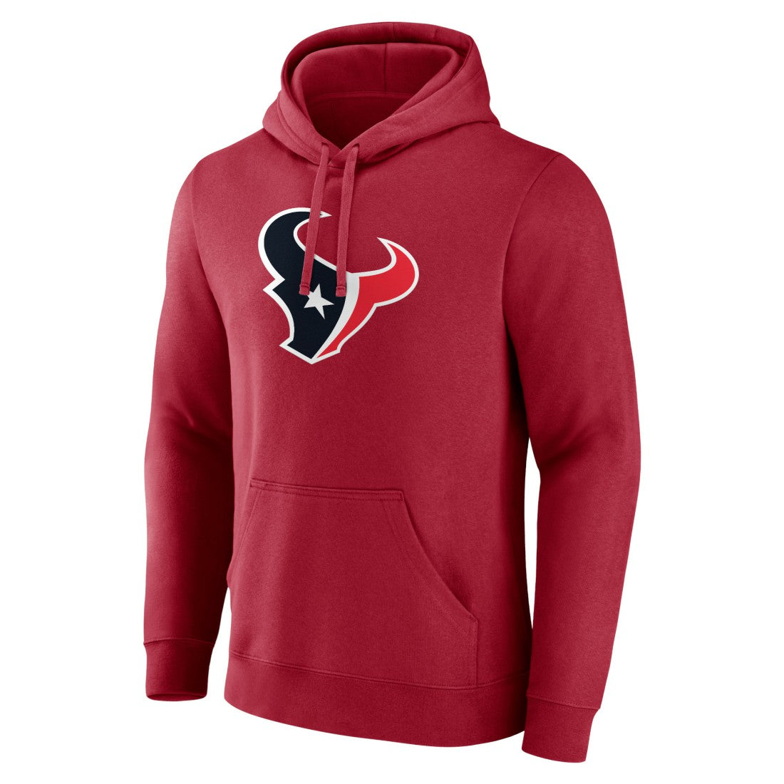 Houston Texans Primary Logo Pullover Hoodie - Red Hoodies