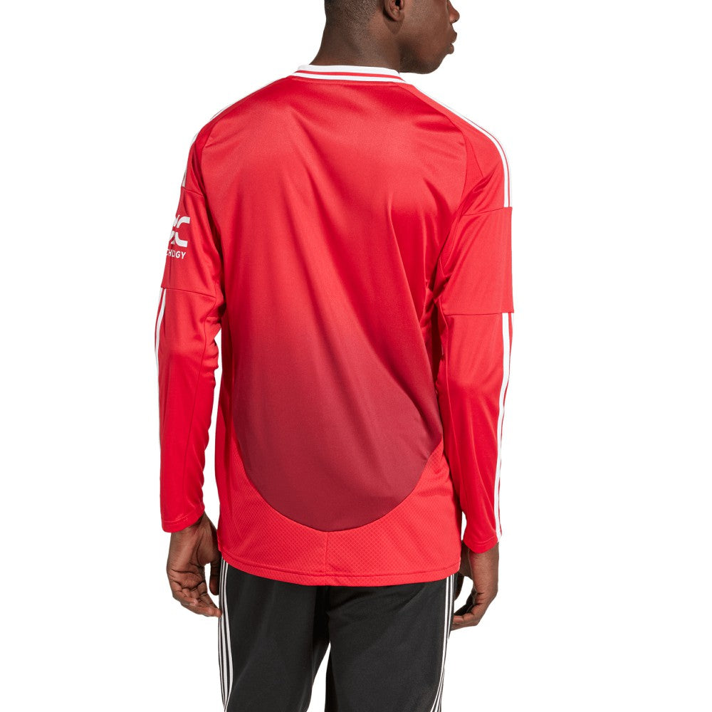 Manchester United 2024/25 Home Long Sleeve Replica Jersey Red - Adidas sale