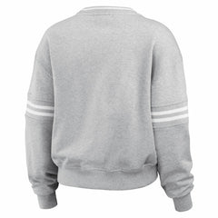 Phoenix Suns WEAR by Erin Andrews Women's French Terry Pullover Sweatshirt Heather Gray