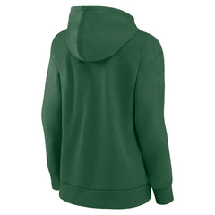 New York Jets Women's Primary Logo Pullover Hoodie - Green Hoodies