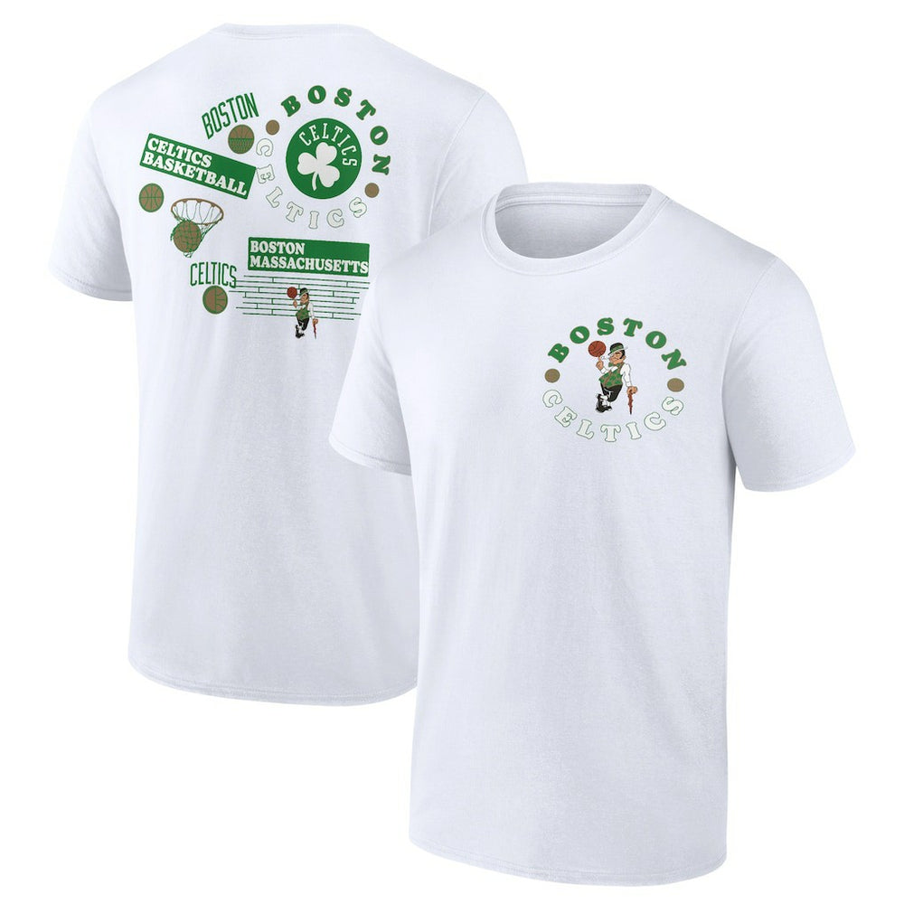 Boston Celtics Street Collective T-Shirt White