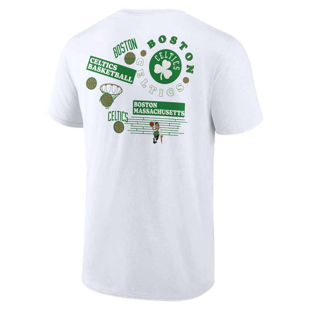 Boston Celtics Street Collective T-Shirt White
