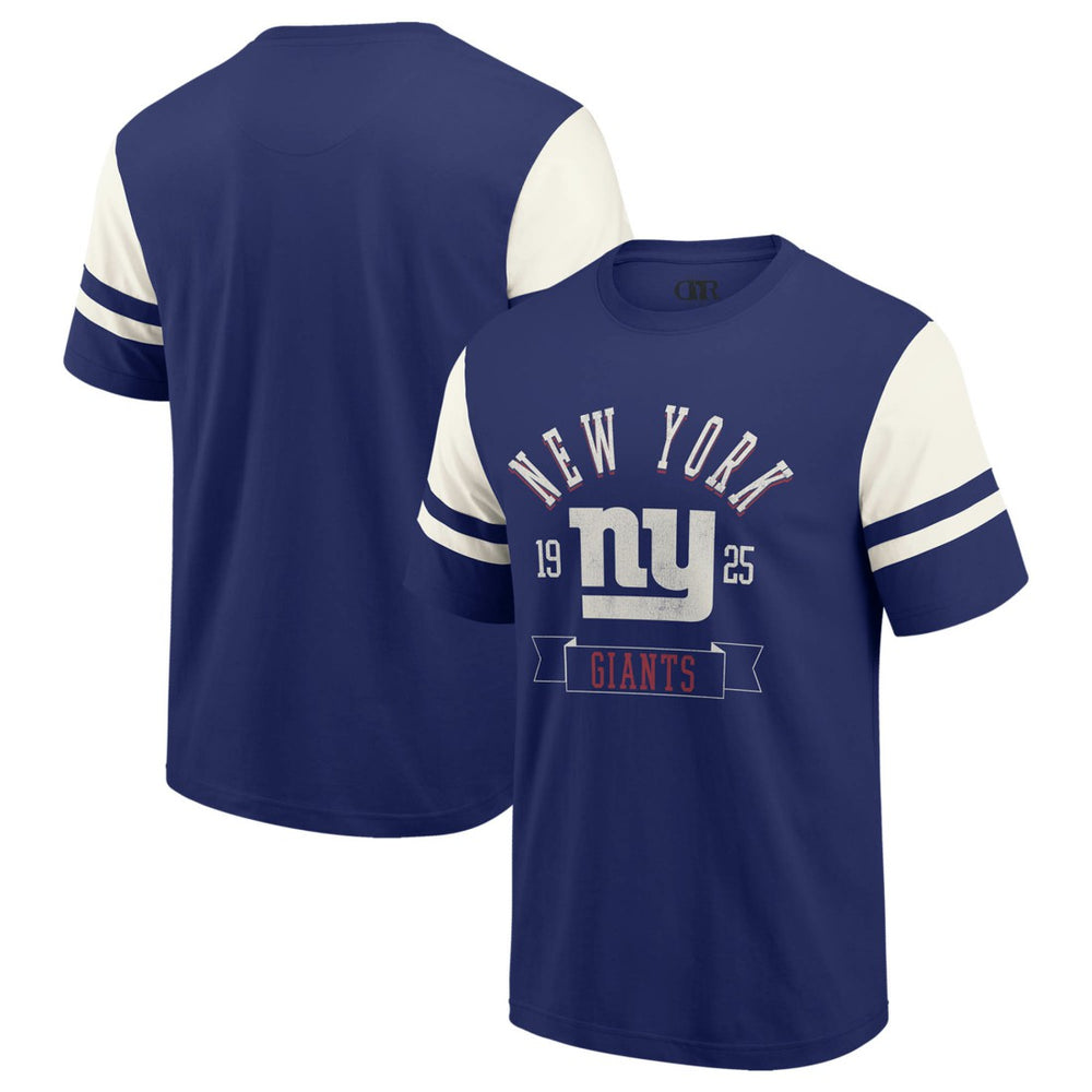 New York Giants Darius Rucker Collection Football T-Shirt - Royal T-shirts