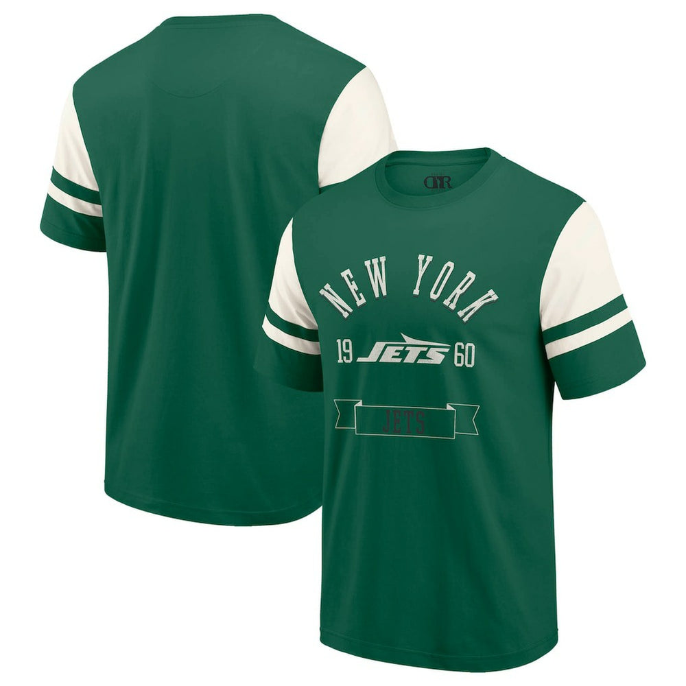 New York Jets Darius Rucker Collection Football T-Shirt - Green T-shirts