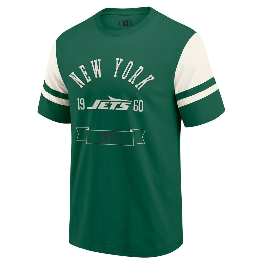New York Jets Darius Rucker Collection Football T-Shirt - Green T-shirts