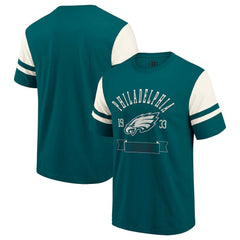 Philadelphia Eagles Darius Rucker Collection Football T-Shirt - Midnight Green T-shirts