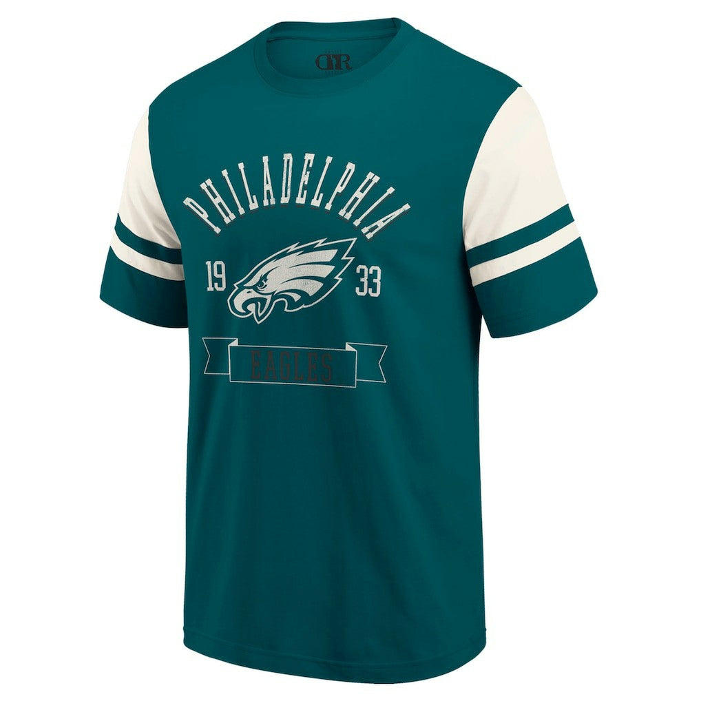 Philadelphia Eagles Darius Rucker Collection Football T-Shirt - Midnight Green T-shirts