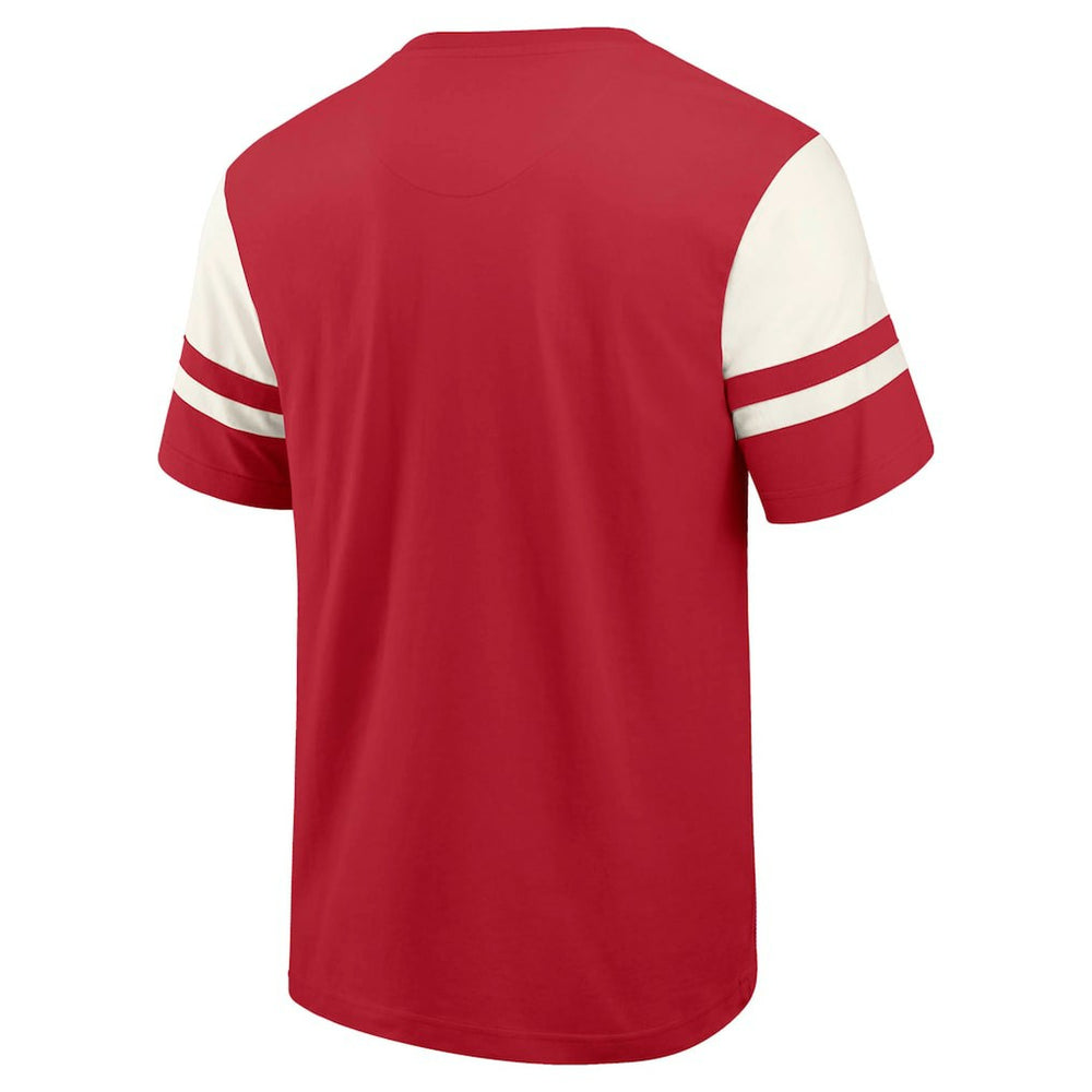 San Francisco 49ers Darius Rucker Collection Football T-Shirt - Scarlet T-shirts