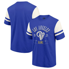 Los Angeles Rams Darius Rucker Collection Football T-Shirt - Royal T-shirts
