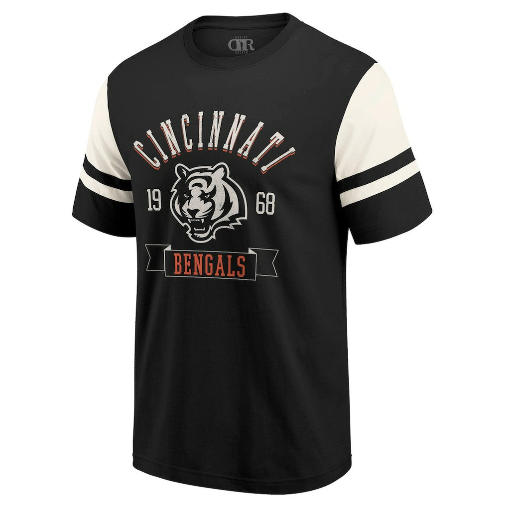 Cincinnati Bengals Darius Rucker Collection Football T-Shirt - Black T-shirts