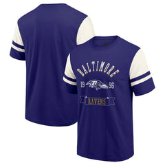 Baltimore Ravens Darius Rucker Collection Football T-Shirt - Purple T-shirts