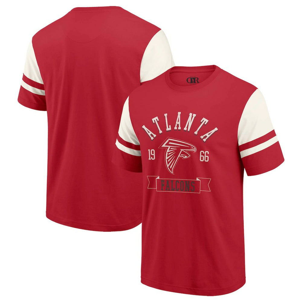 Atlanta Falcons Darius Rucker Collection Football T-Shirt - Red T-shirts