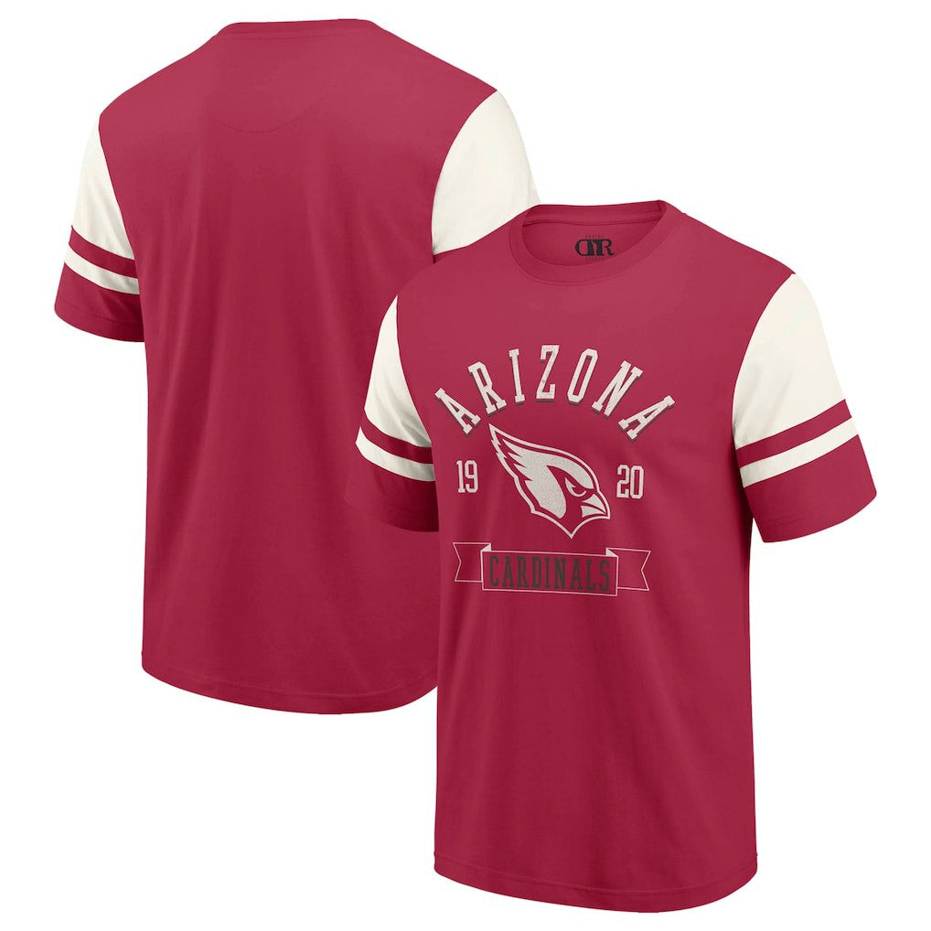Arizona Cardinals Darius Rucker Collection Football T-Shirt - Cardinal T-shirts