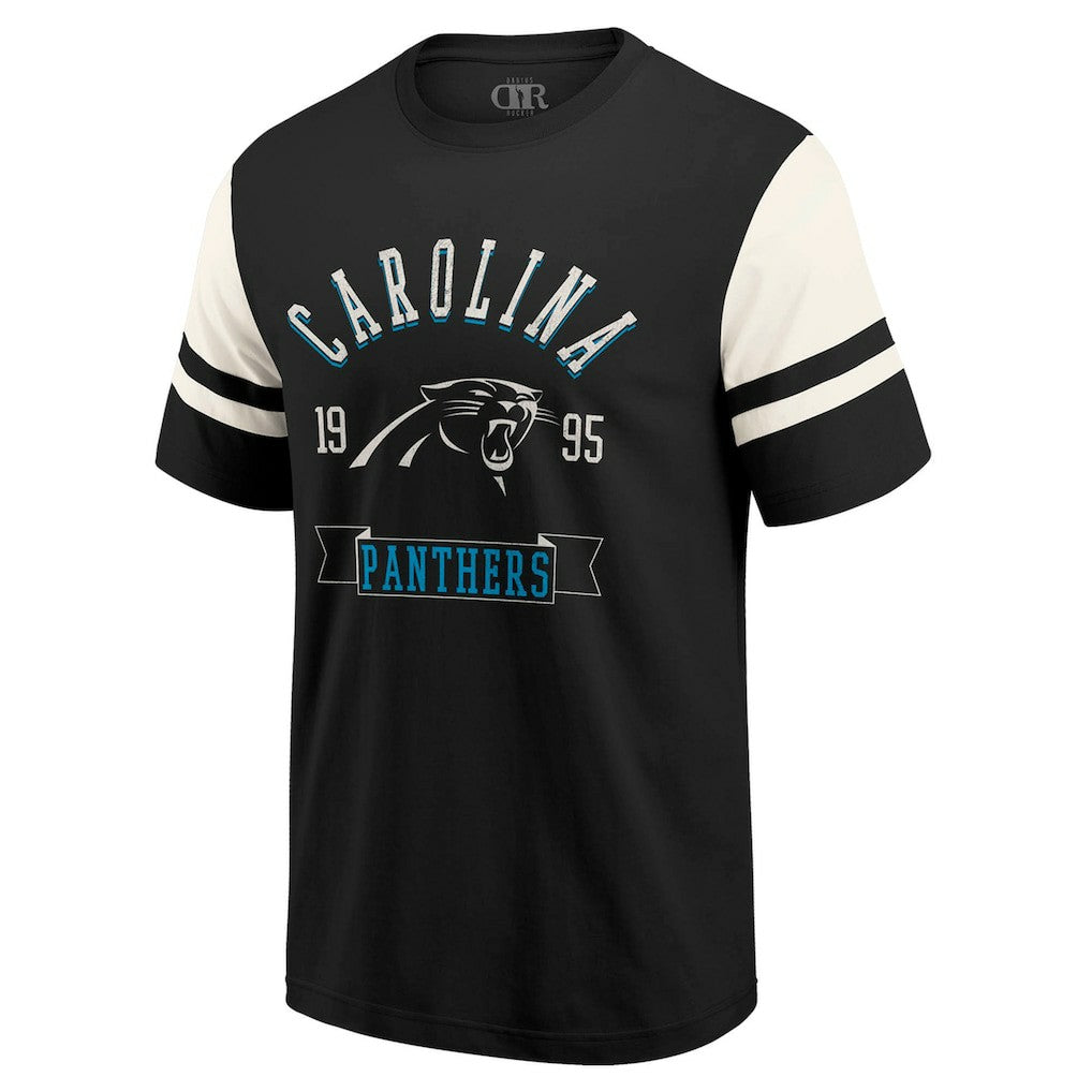 Carolina Panthers Darius Rucker Collection Football T-Shirt - Black T-shirts