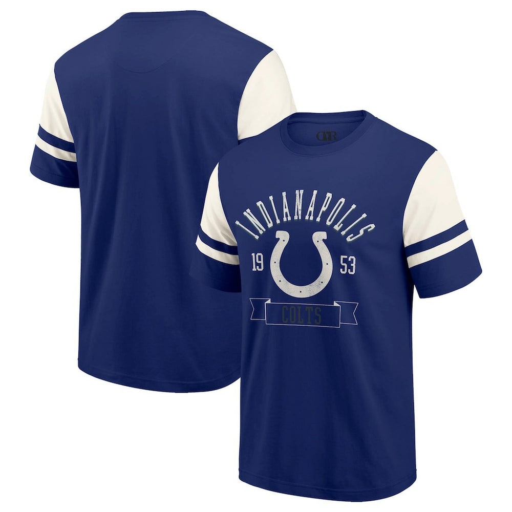 Indianapolis Colts Darius Rucker Collection Football T-Shirt - Royal T-shirts