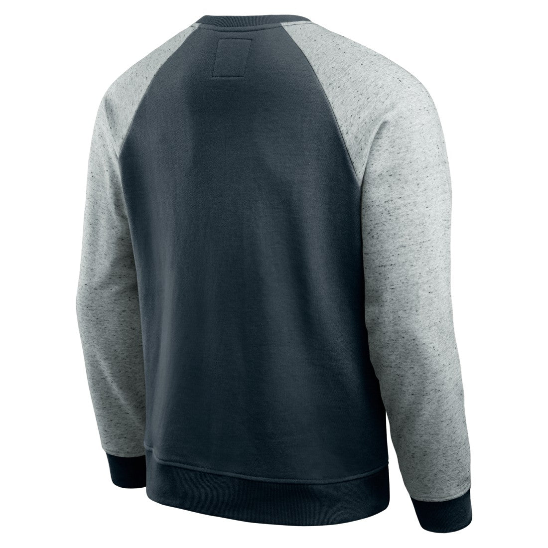 Houston Texans Darius Rucker Collection Colorblock Pullover Sweatshirt - Navy/Heather Gray Pullover