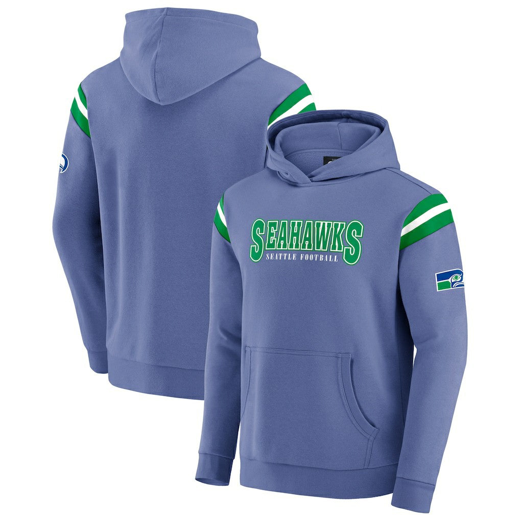 Seattle Seahawks Darius Rucker Collection NFL Football Pullover Hoodie - Royal Hoodies