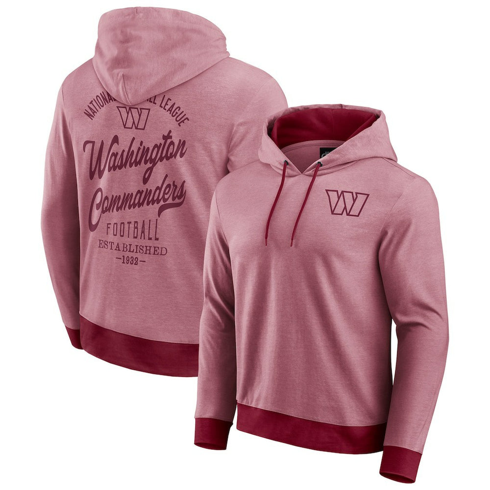 Washington Commanders Darius Rucker Collection Tonal Knit Pullover Hoodie - Burgundy Hoodies