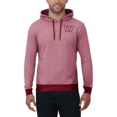 Washington Commanders Darius Rucker Collection Tonal Knit Pullover Hoodie - Burgundy Hoodies