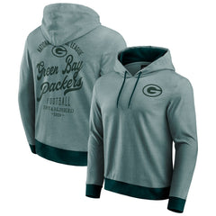 Green Bay Packers Darius Rucker Collection Tonal Knit Pullover Hoodie - Green Hoodies