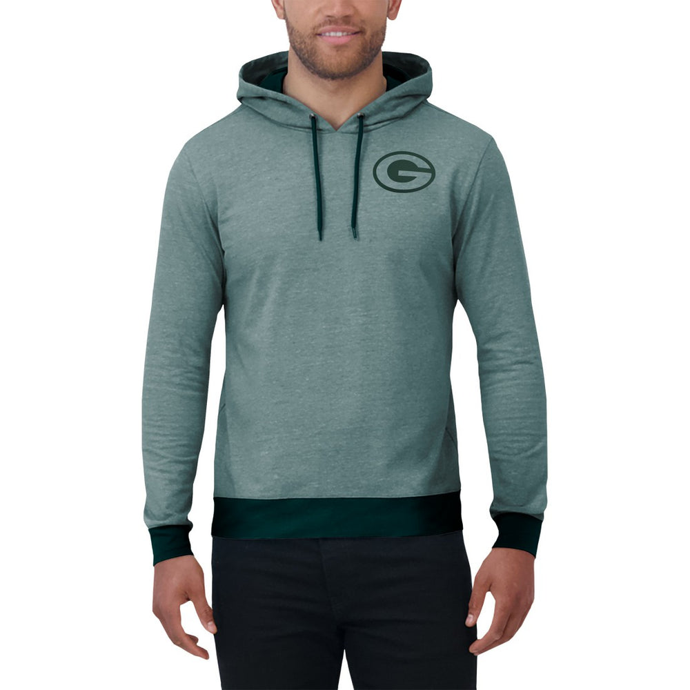 Green Bay Packers Darius Rucker Collection Tonal Knit Pullover Hoodie - Green Hoodies