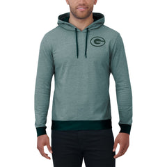 Green Bay Packers Darius Rucker Collection Tonal Knit Pullover Hoodie - Green Hoodies