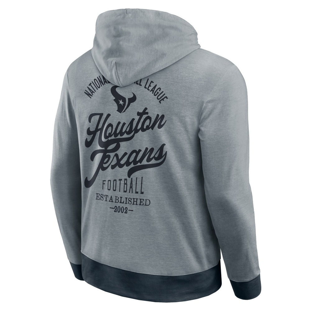 Houston Texans Darius Rucker Collection Tonal Knit Pullover Hoodie - Navy Hoodies
