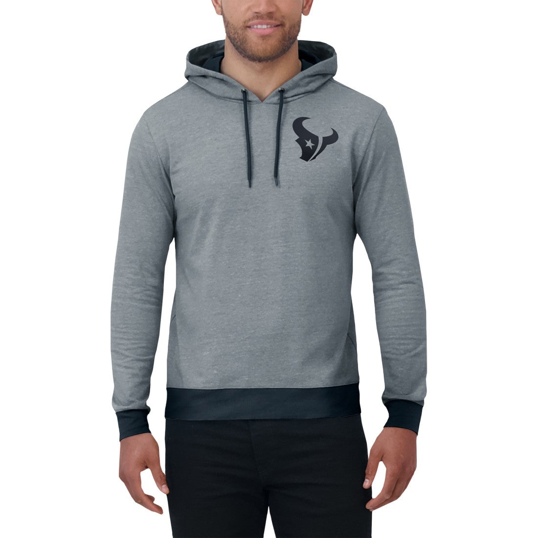 Houston Texans Darius Rucker Collection Tonal Knit Pullover Hoodie - Navy Hoodies
