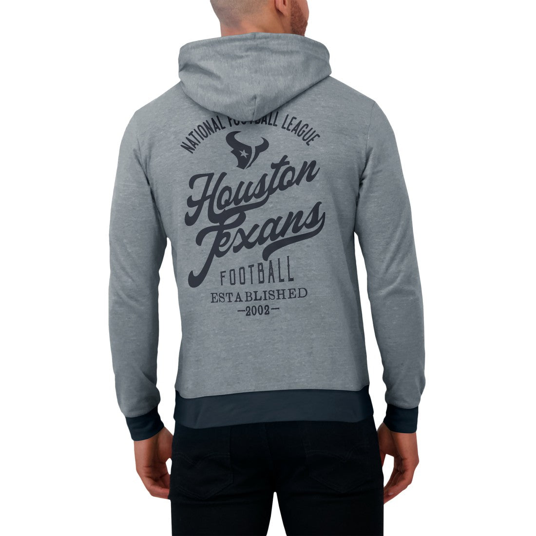 Houston Texans Darius Rucker Collection Tonal Knit Pullover Hoodie - Navy Hoodies