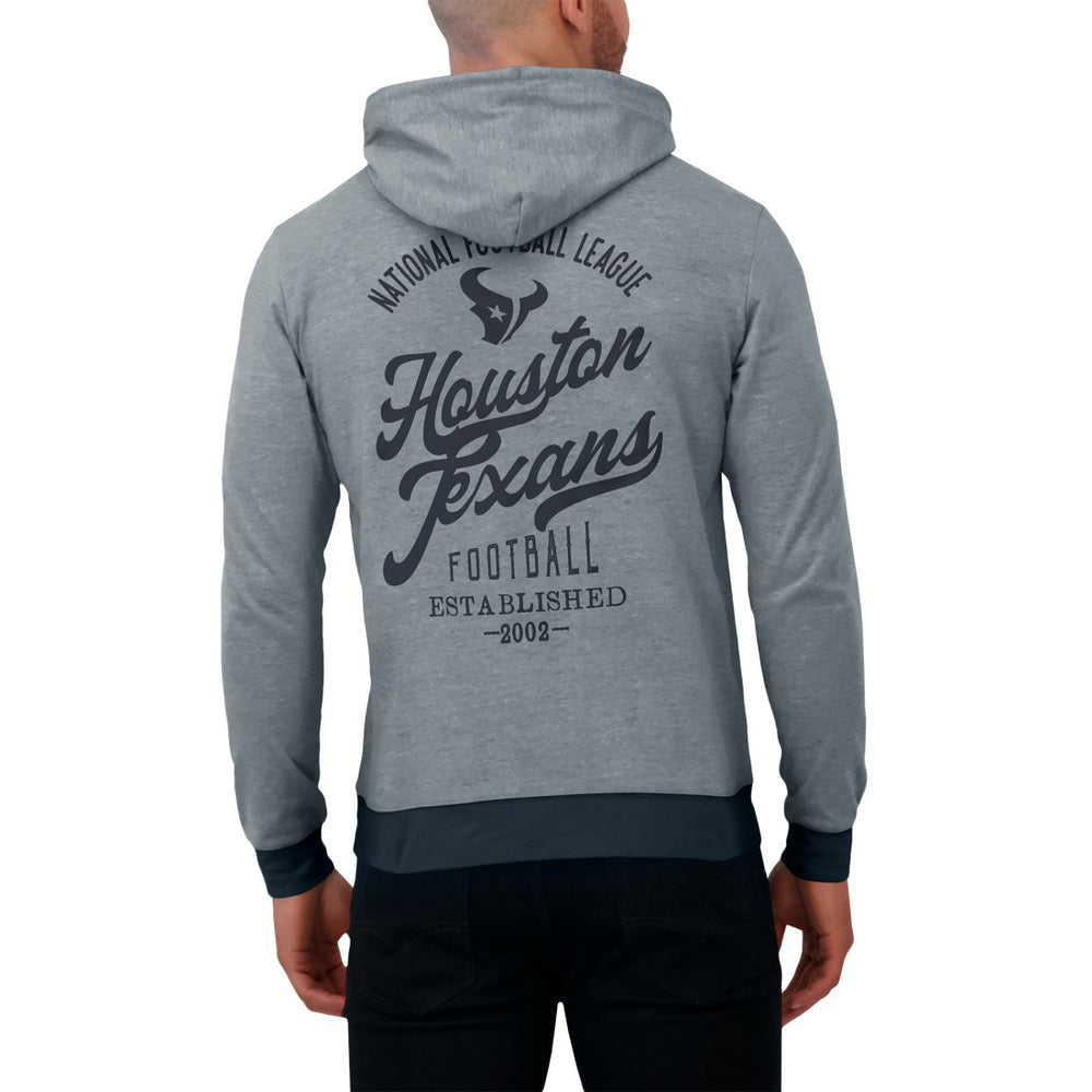 Houston Texans Darius Rucker Collection Tonal Knit Pullover Hoodie - Navy Hoodies