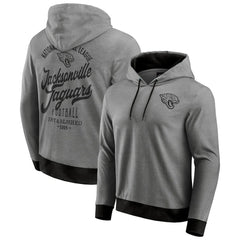 Jacksonville Jaguars Darius Rucker Collection Tonal Knit Pullover Hoodie - Black Hoodies