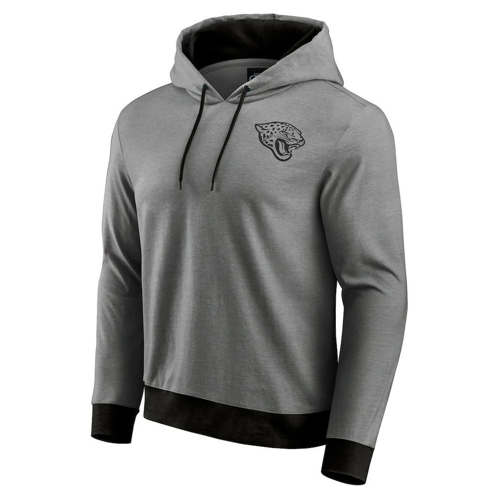 Jacksonville Jaguars Darius Rucker Collection Tonal Knit Pullover Hoodie - Black Hoodies