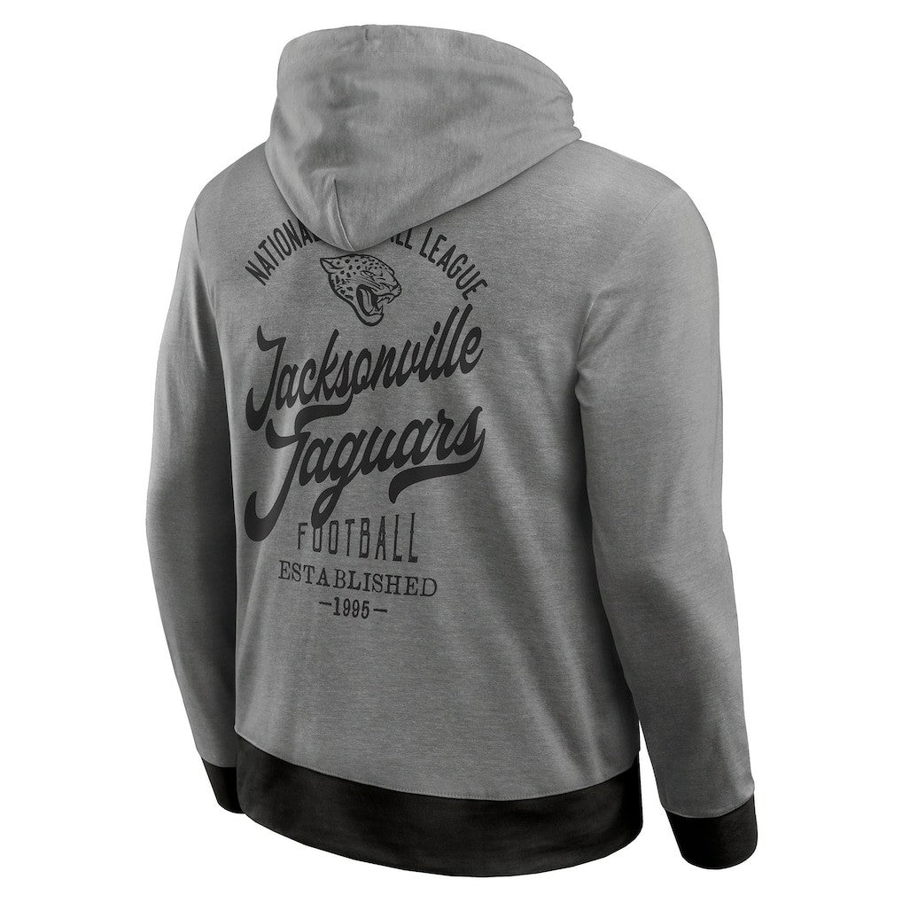 Jacksonville Jaguars Darius Rucker Collection Tonal Knit Pullover Hoodie - Black Hoodies