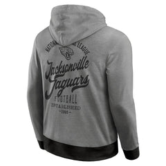 Jacksonville Jaguars Darius Rucker Collection Tonal Knit Pullover Hoodie - Black Hoodies