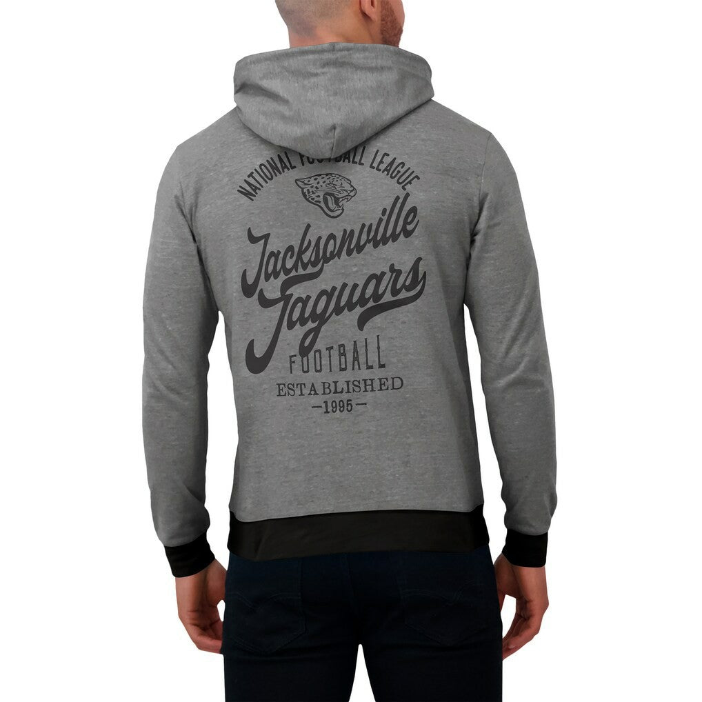 Jacksonville Jaguars Darius Rucker Collection Tonal Knit Pullover Hoodie - Black Hoodies