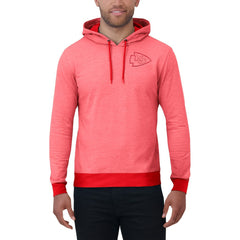 Kansas City Chiefs Darius Rucker Collection Tonal Knit Pullover Hoodie - Red Hoodies
