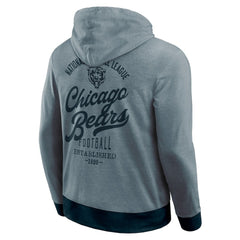 Chicago Bears Darius Rucker Collection Tonal Knit Pullover Hoodie - Navy Hoodies