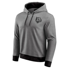 Cincinnati Bengals Darius Rucker Collection Tonal Knit Pullover Hoodie - Black Hoodies