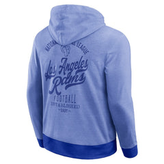 Los Angeles Rams Darius Rucker Collection Tonal Knit Pullover Hoodie - Royal Hoodies