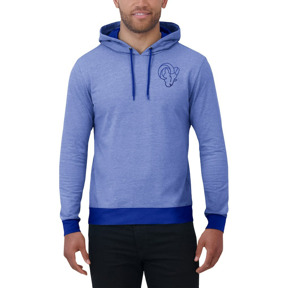 Los Angeles Rams Darius Rucker Collection Tonal Knit Pullover Hoodie - Royal Hoodies
