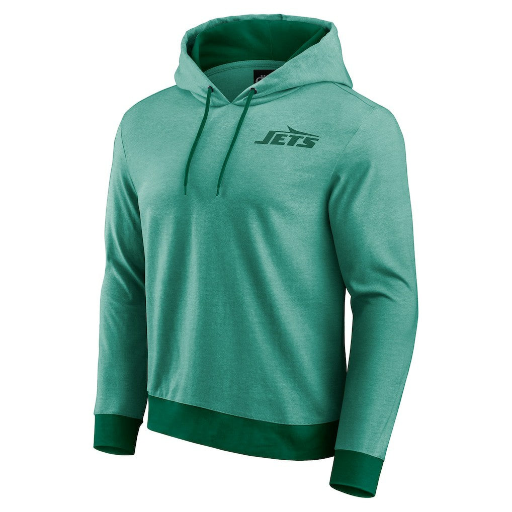 New York Jets Darius Rucker Collection Tonal Knit Pullover Hoodie - Green Hoodies