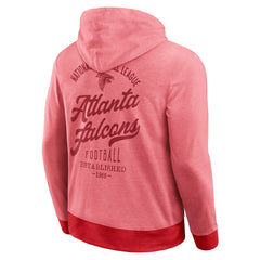Atlanta Falcons Darius Rucker Collection Tonal Knit Pullover Hoodie - Red Hoodies