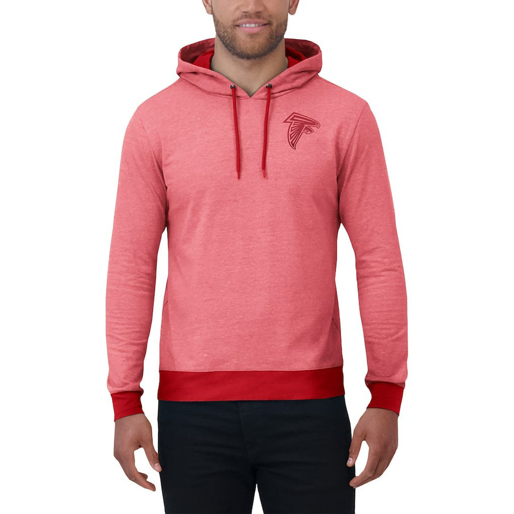 Atlanta Falcons Darius Rucker Collection Tonal Knit Pullover Hoodie - Red Hoodies
