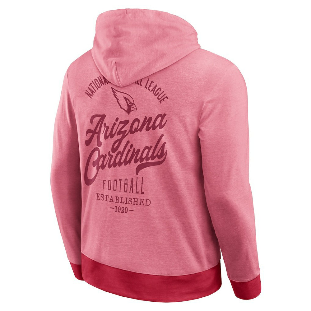 Arizona Cardinals Darius Rucker Collection Tonal Knit Pullover Hoodie - Cardinal Hoodies