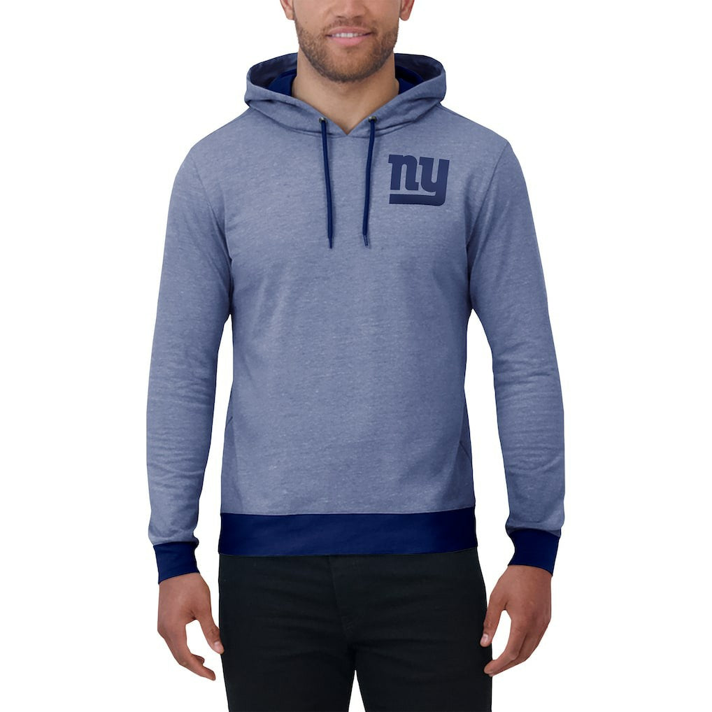New York Giants Darius Rucker Collection Tonal Knit Pullover Hoodie - Royal Hoodies