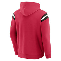Arizona Cardinals Darius Rucker Collection Football Washed Pullover Hoodie - Cardinal Hoodies