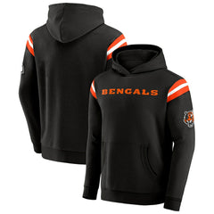 Cincinnati Bengals Darius Rucker Collection Football Washed Pullover Hoodie - Charcoal Hoodies