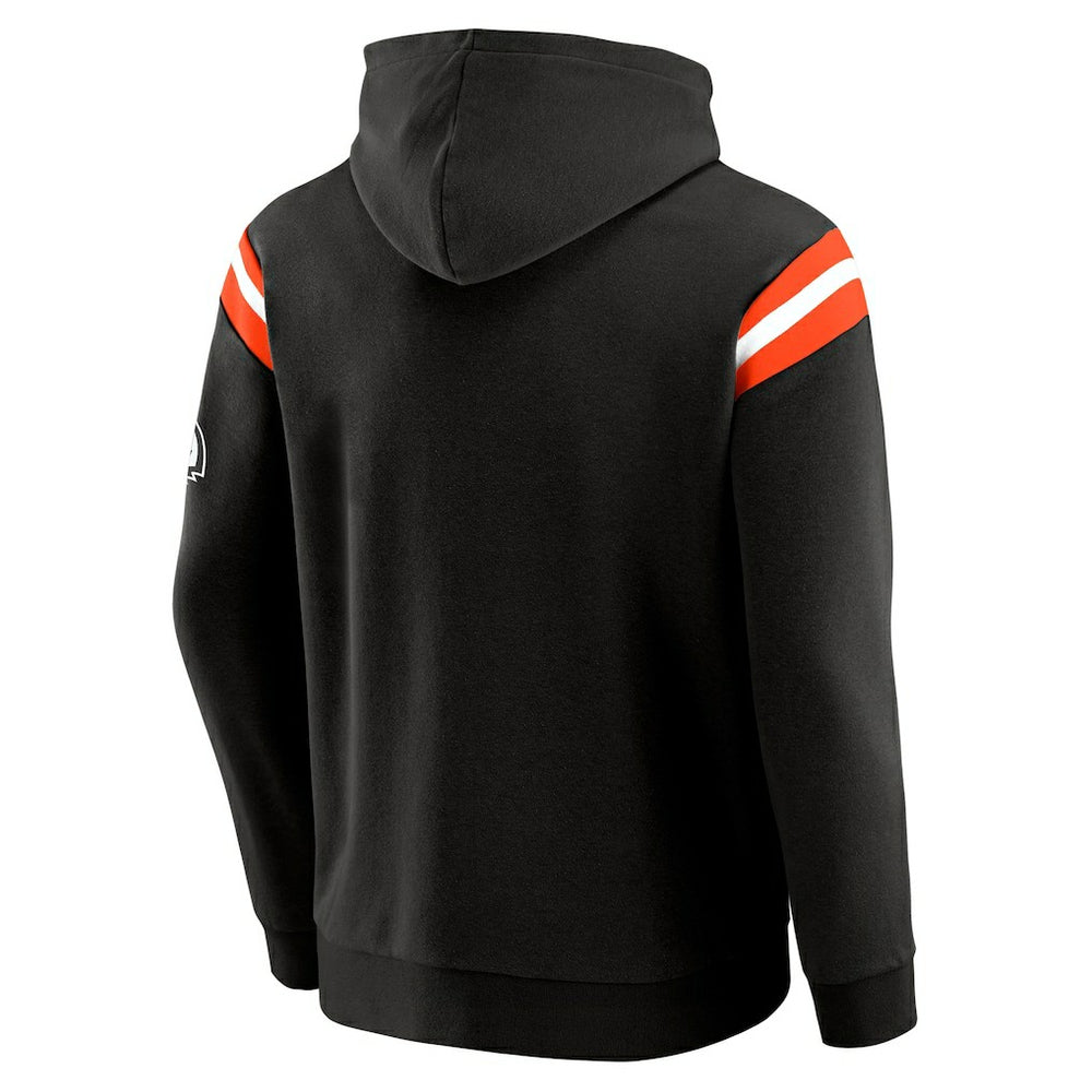 Cincinnati Bengals Darius Rucker Collection Football Washed Pullover Hoodie - Charcoal Hoodies